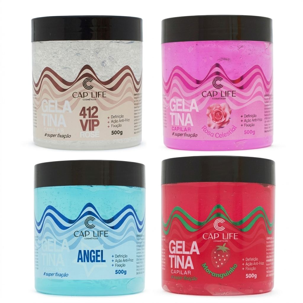 Gelatina Capilar CapLife 500gr
