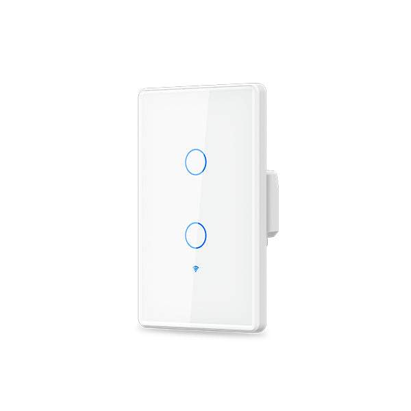 Interruptor Touch Wifi de 2 Tomas