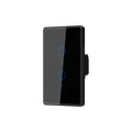 Interruptor Touch Wifi de 2 tomas (Negro)