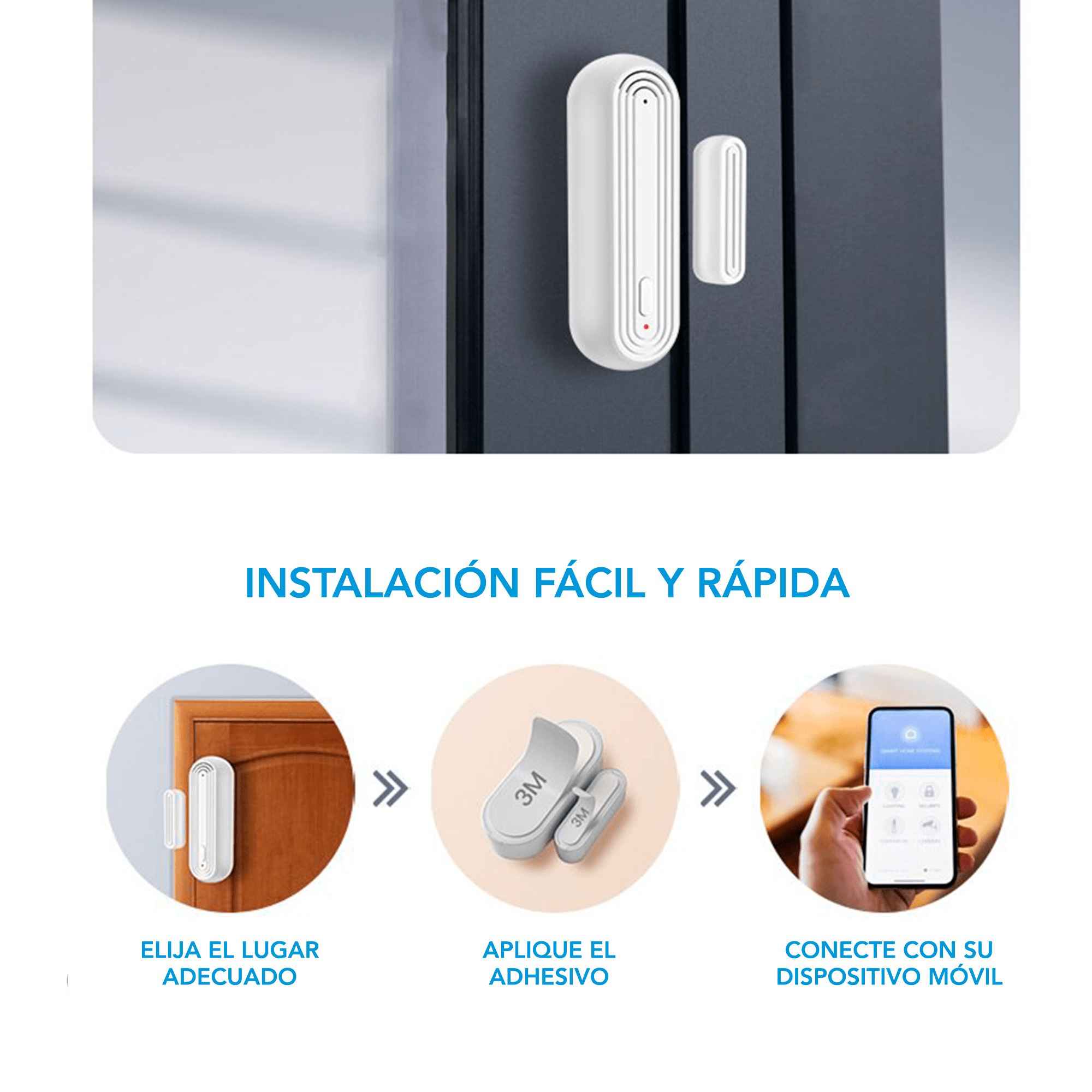 CONTACTO MAGNETICO SMART WIFI