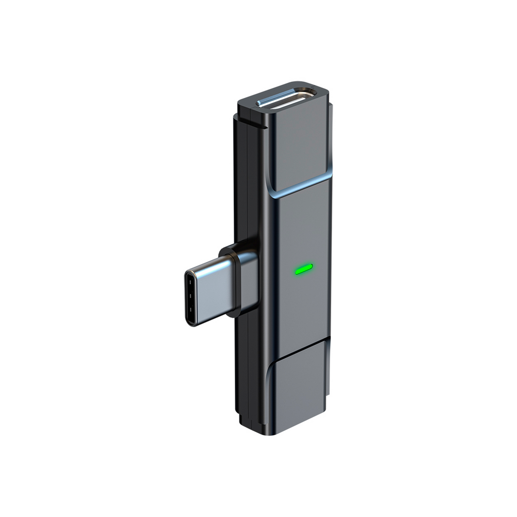 Micrófono Inalámbrico Doble + Usb C