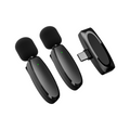 Micrófono Doble + Receptor Usb C