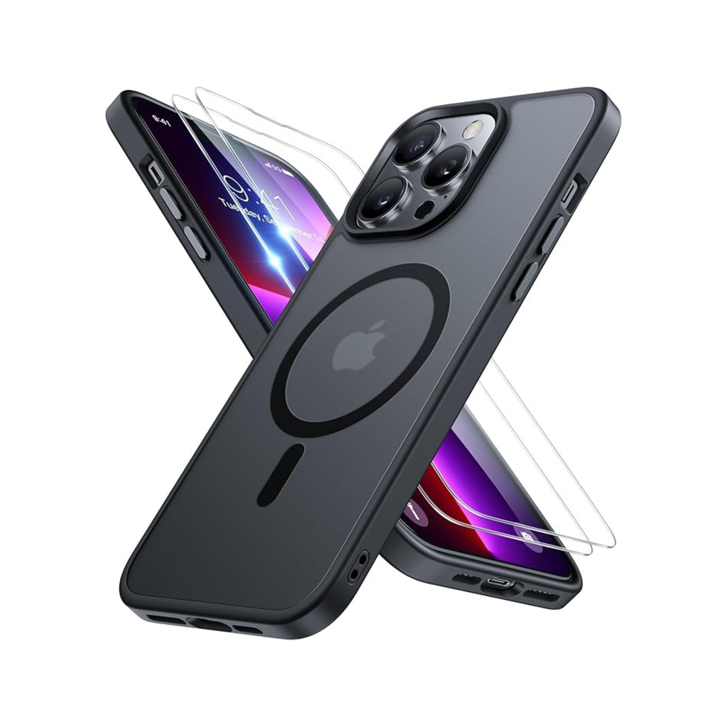 Funda + 2 Vidrios iPhone 13 Pro