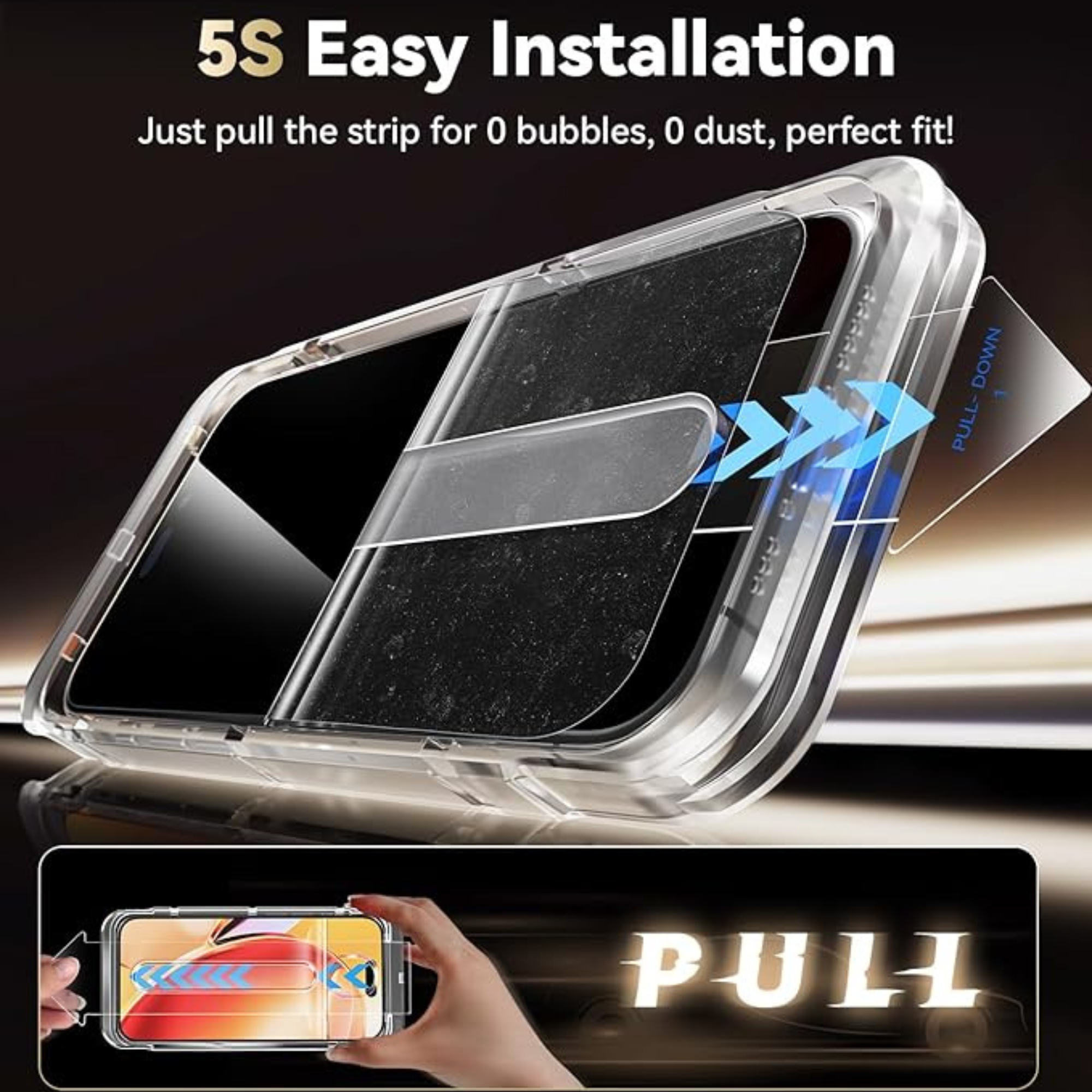 Vidrio Templado Opxyl iPhone 16 Pro & 16 Pro Max